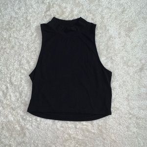Aeropostale mock neck cropped tank